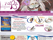 Tablet Screenshot of kabaedizioni.com